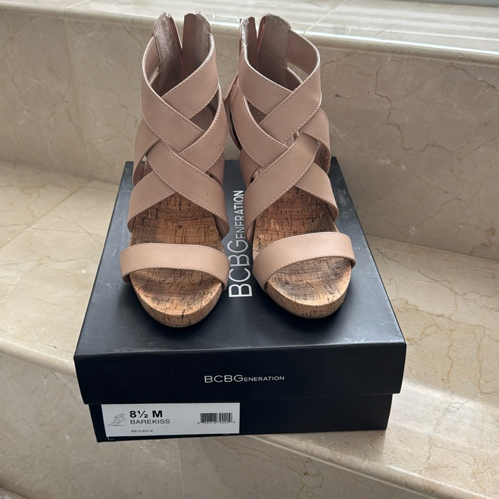 BCBG wedges